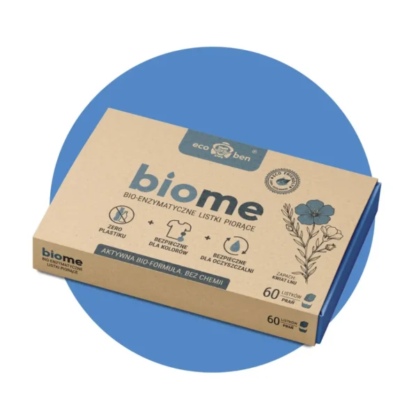 BioMe Waschblätter, bio-enzymatisches Waschmittel