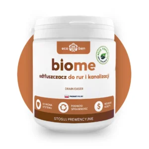 BioMe Drain Easer Biologischer Fettlöser für Rohre und Abflüsse 300 g