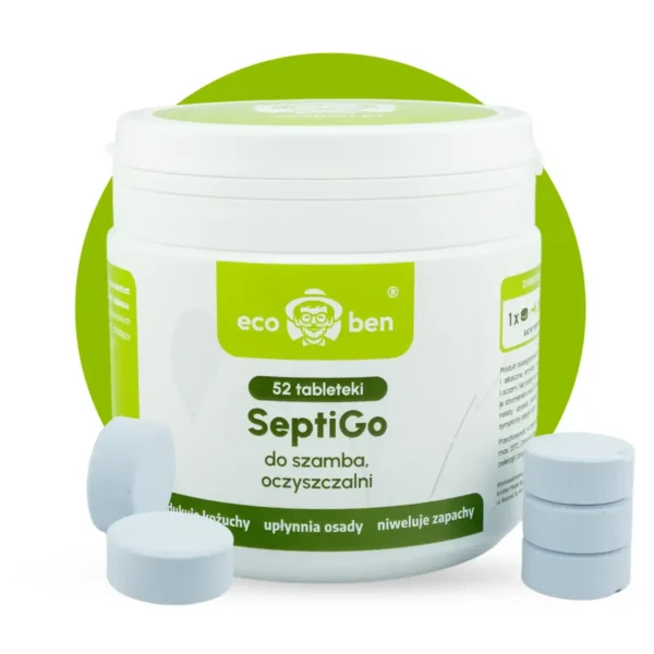 SeptiGo Tabletten für Klärgruben und Kleinkläranlagen